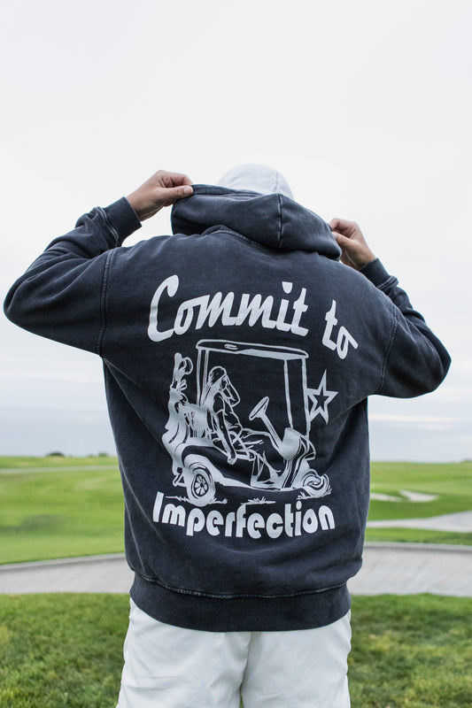 Vol. 001 "Commit to Imperfection" Heavyweight Hoodie